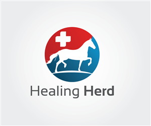 Logo Design by Sergio Coelho for Healing Herd | Design: #2220387