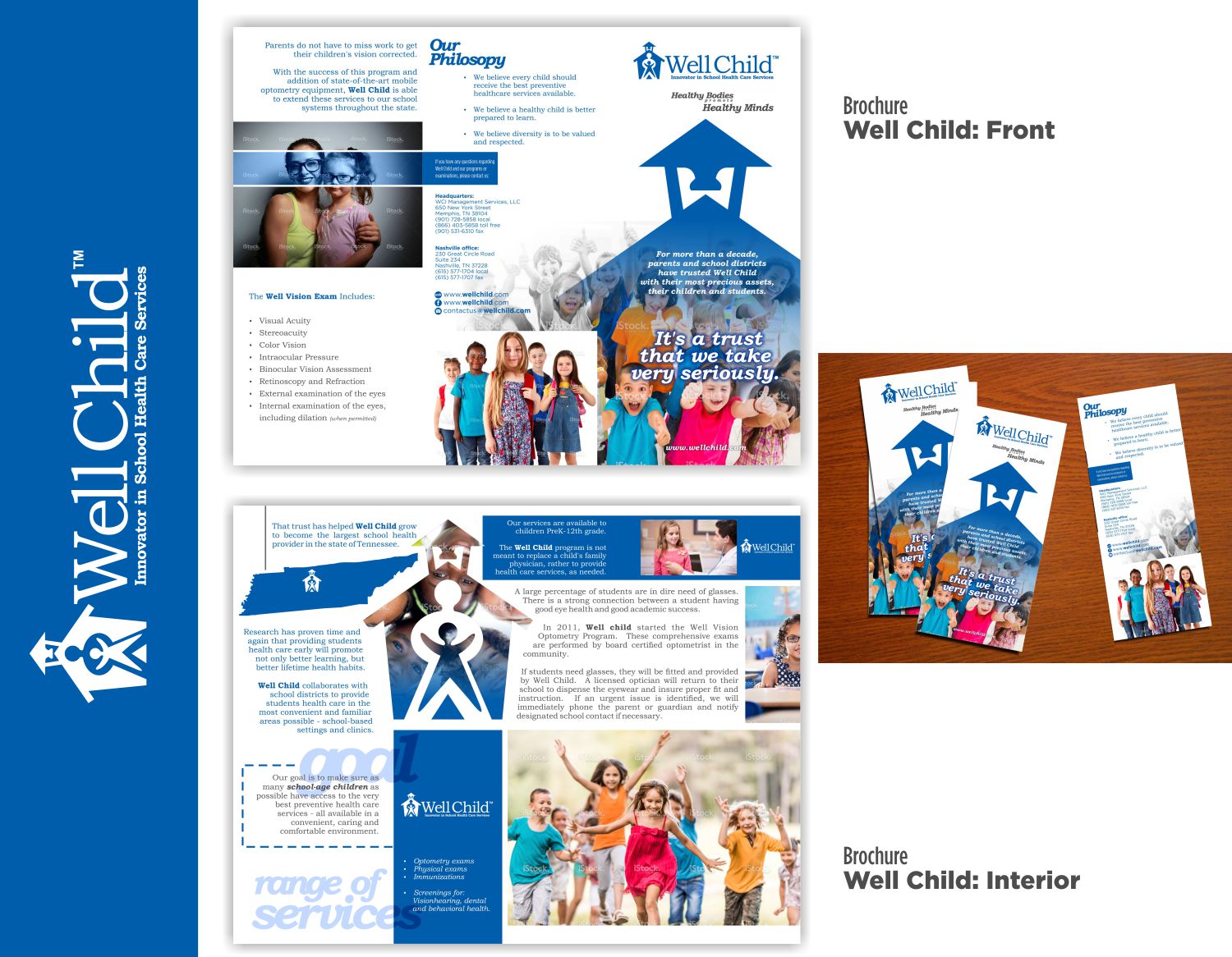 Diseño de Brochure por DesignMX (Renan Mejia) para Wellchild | Diseño #9577744