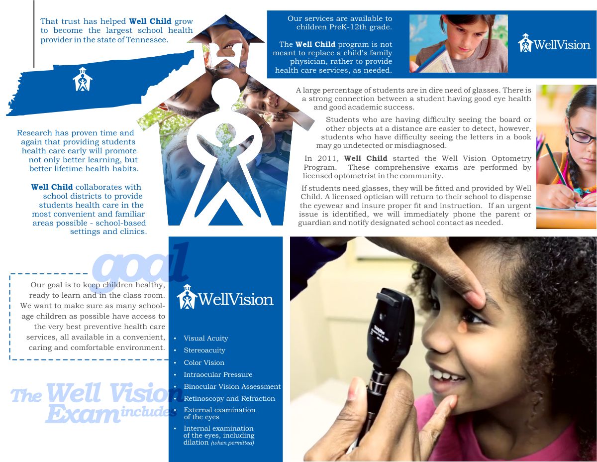 Diseño de Brochure por DesignMX (Renan Mejia) para Wellchild | Diseño #9774009