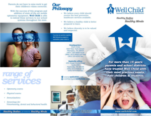 Brochure Design by DesignMX (Renán Tlacaélel) for Wellchild | Design #9776744