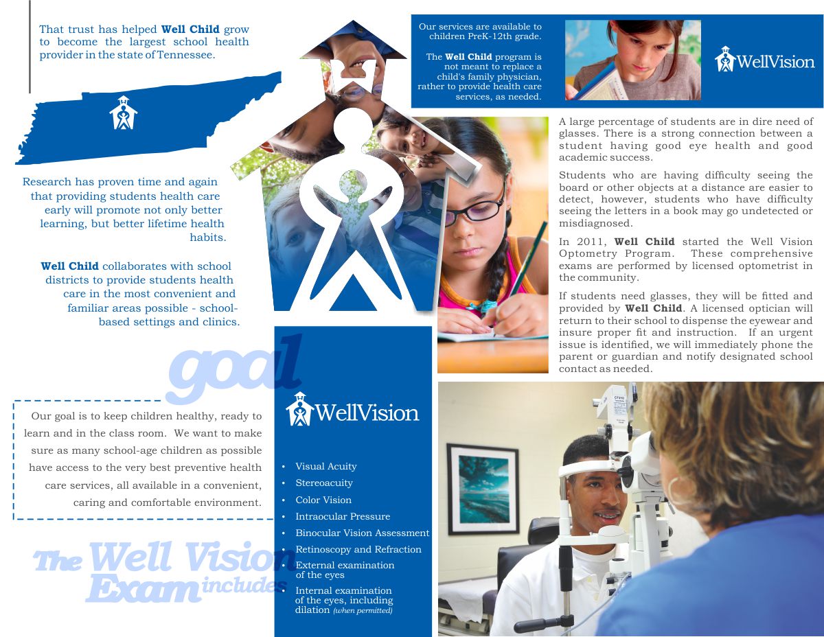 Diseño de Brochure por DesignMX (Renan Mejia) para Wellchild | Diseño #9776746