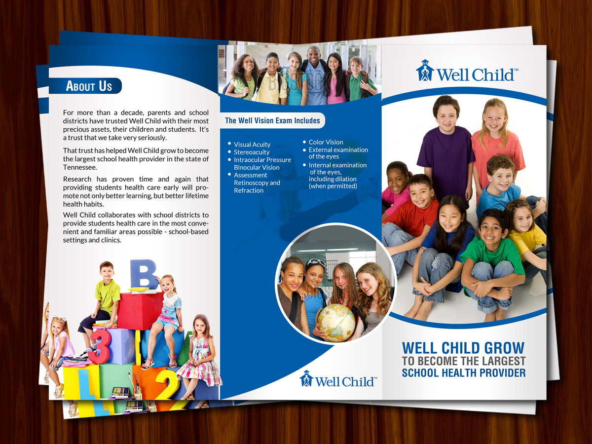 Diseño de Brochure por debdesign para Wellchild | Diseño #9583418