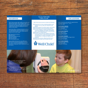 Design de Brochure par barinix pour Wellchild | Design : #9579087