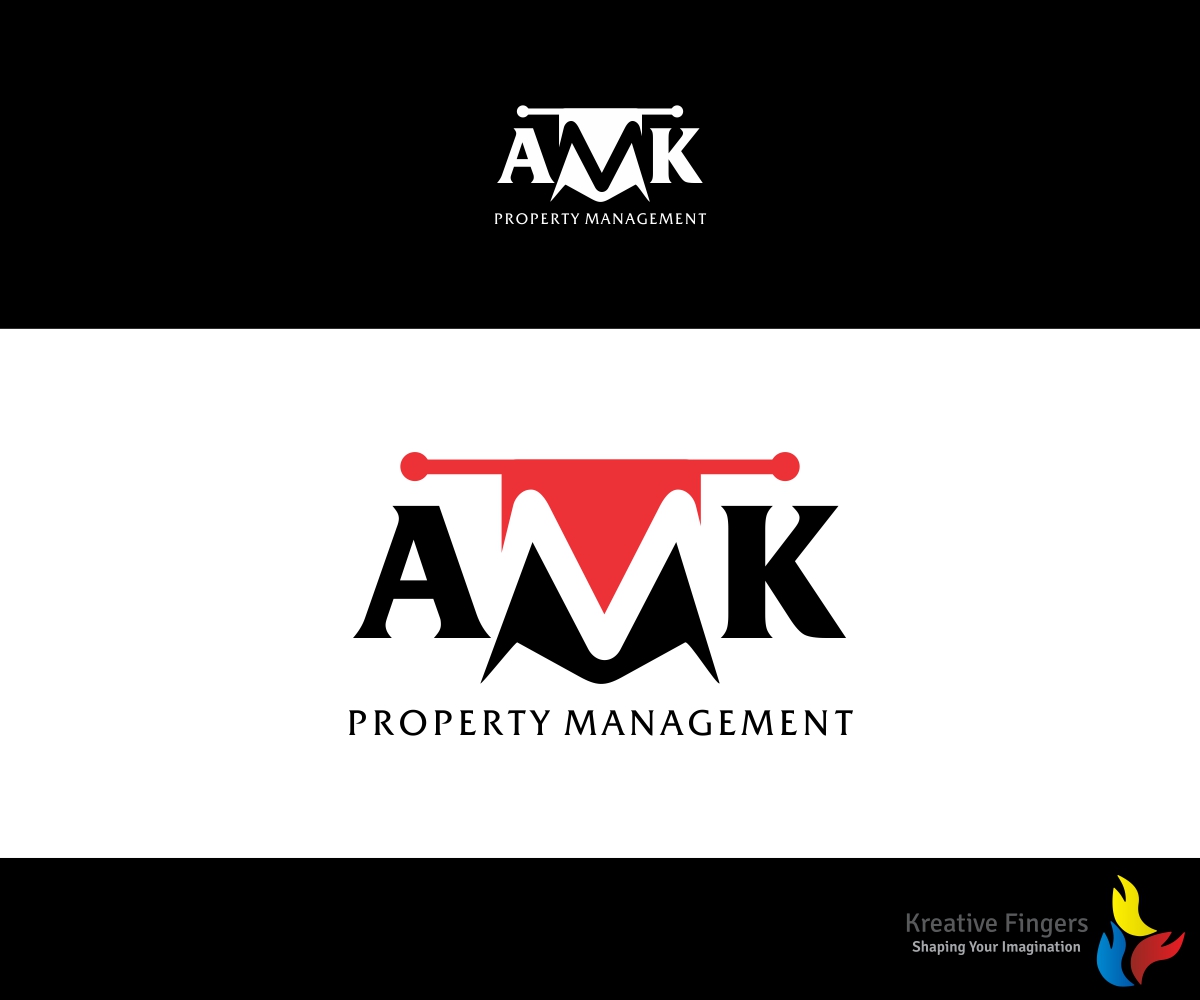 Design de Logo par Kreative Fingers pour AMK Property Management, LLC | Design #9492896