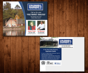 Diseño de Postal por Designers Hub para Coldwell Banker Northwood's | Diseño: #9511777