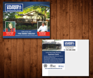 Diseño de Postal por Designers Hub para Coldwell Banker Northwood's | Diseño: #9513342