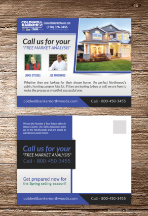 Diseño de Postal por debdesign para Coldwell Banker Northwood's | Diseño: #9490187