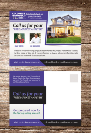 Diseño de Postal por debdesign para Coldwell Banker Northwood's | Diseño: #9508543