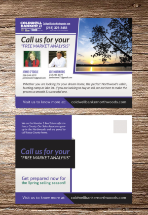 Diseño de Postal por debdesign para Coldwell Banker Northwood's | Diseño: #9516540