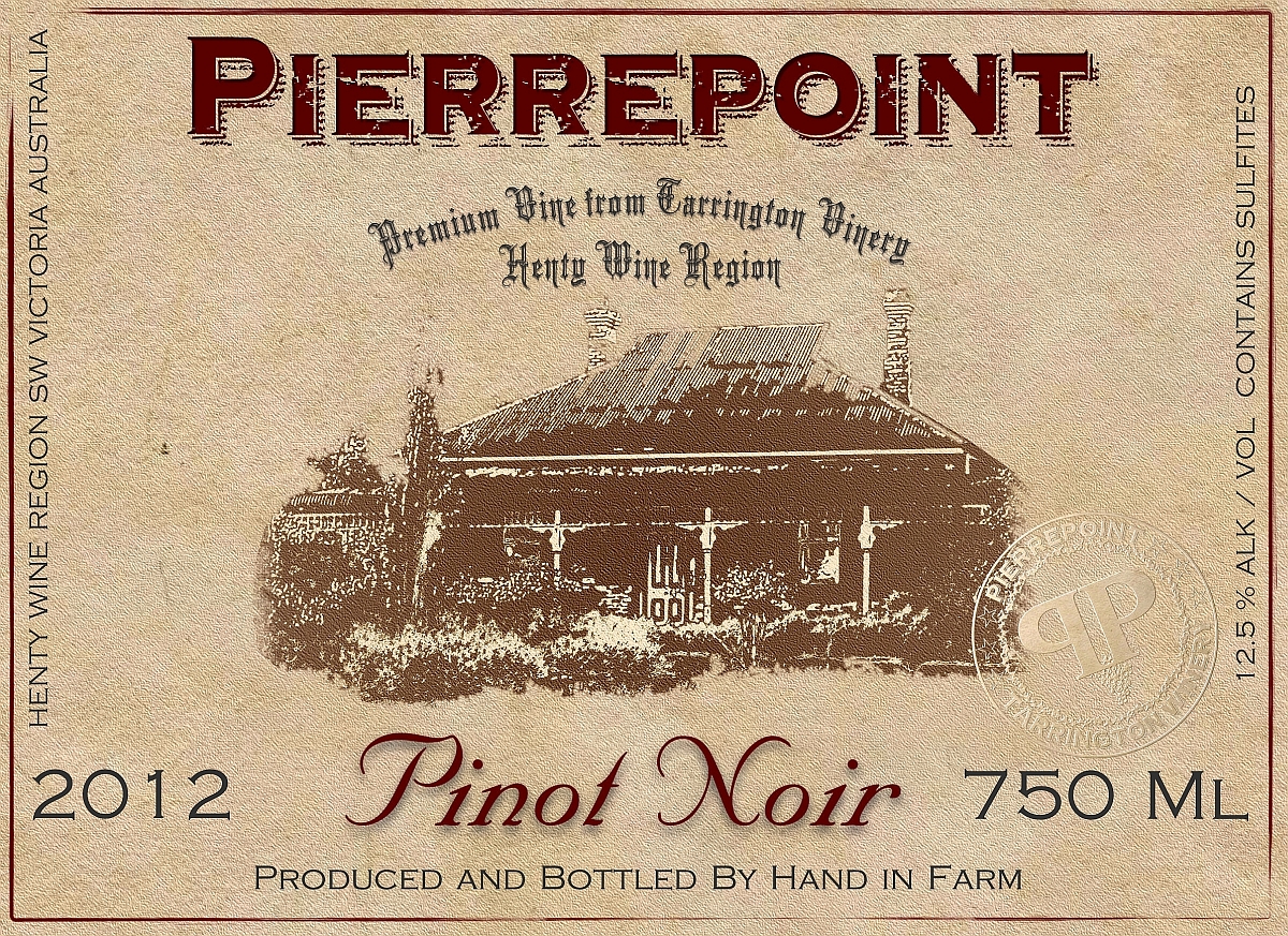 Design Graphique par Greencorner pour Pierrepoint Wines | Design #2138484