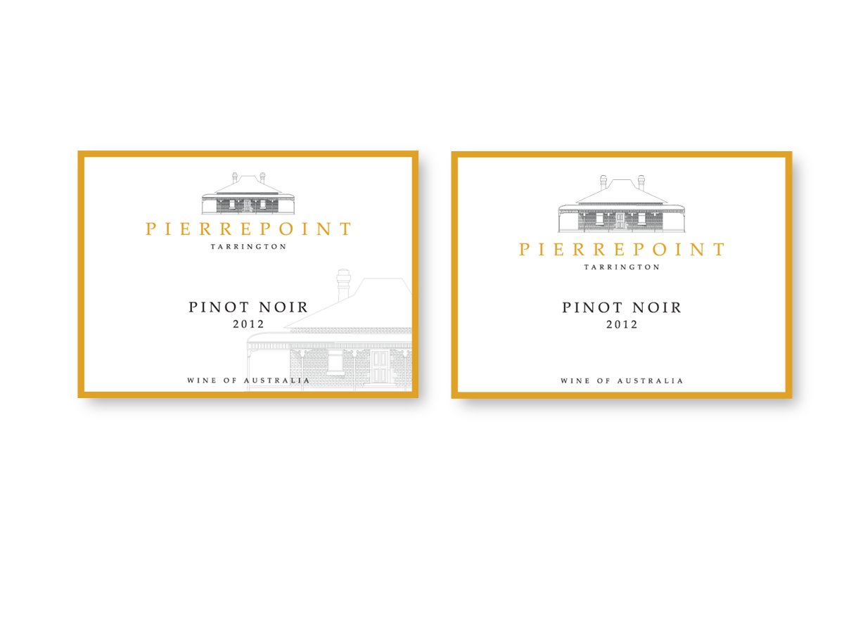 Diseño Gráfico por J S D para Pierrepoint Wines | Diseño #2122641