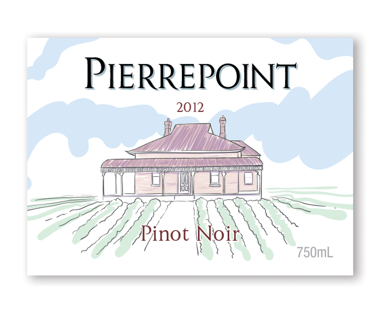 Graphic Design by David for Pierrepoint Wines | Design #2112174
