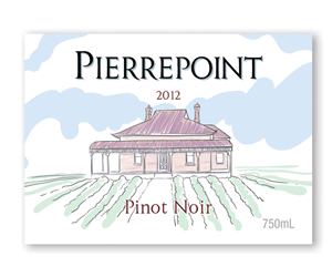 Graphic Design by David for Pierrepoint Wines | Design: #2112174