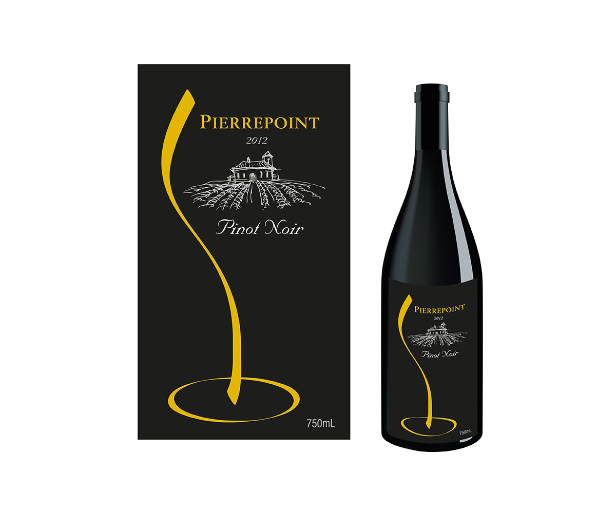 Graphic Design by OMSPlus Creative Solutions for Pierrepoint Wines | Design #2171884