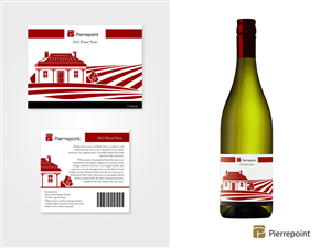 Graphic Design by Phoenix Dragon for Pierrepoint Wines | Design: #2116007