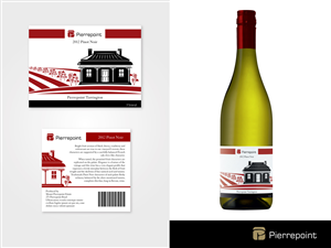 Graphic Design by Phoenix Dragon for Pierrepoint Wines | Design: #2137171
