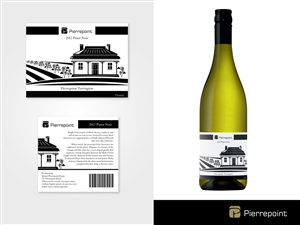 Graphic Design by Phoenix Dragon for Pierrepoint Wines | Design: #2137173