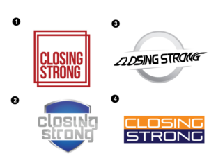 Logo Design by ney@onedaygraphics for Closing Strong, LLC | Design #9484539