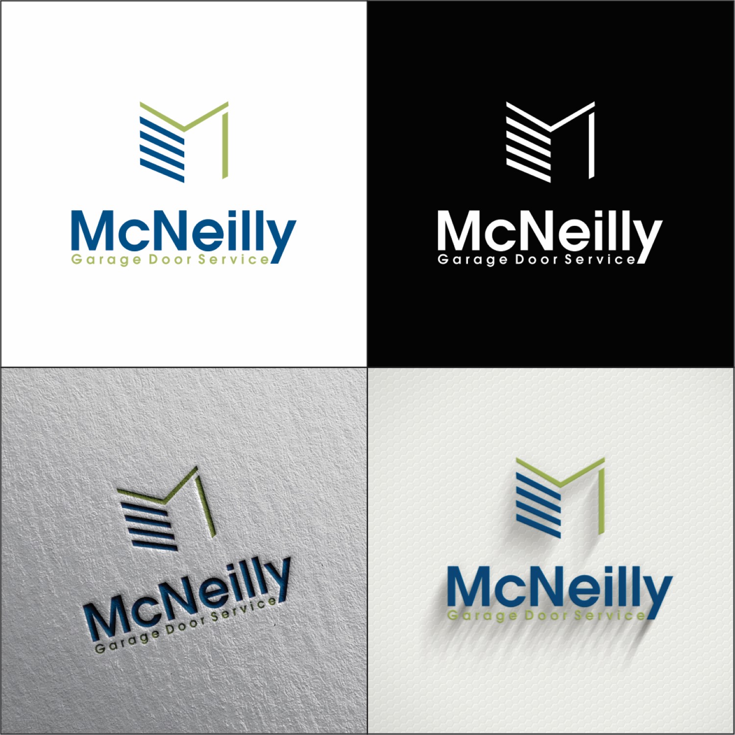 Diseño de Logo por DG para McNeilly Garage Door | Diseño #9630921