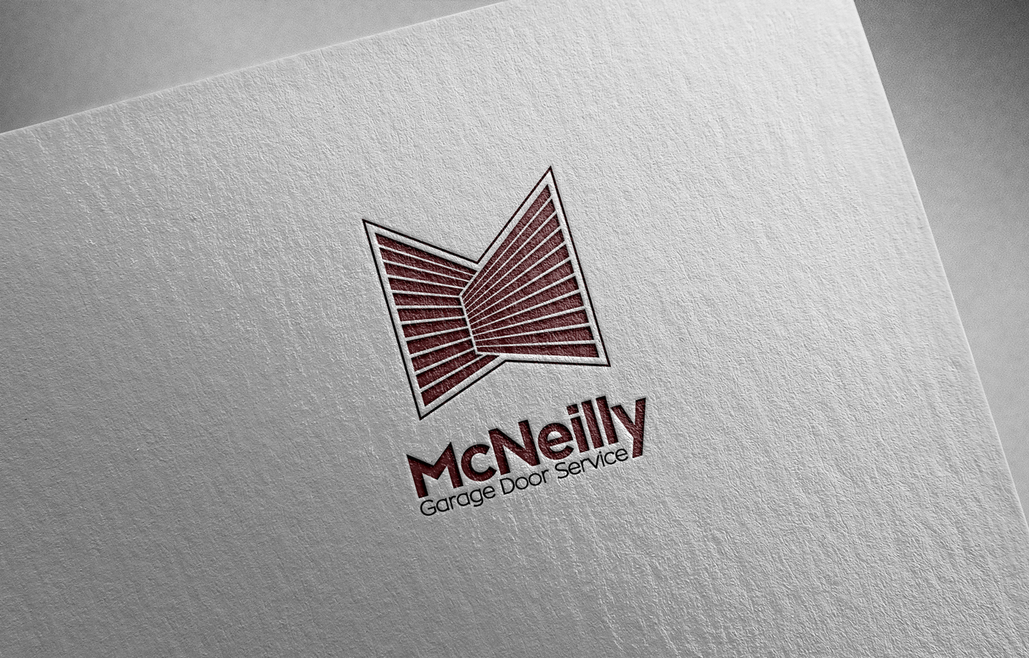 Logo Design by Vic for McNeilly Garage Door | Design #9491248