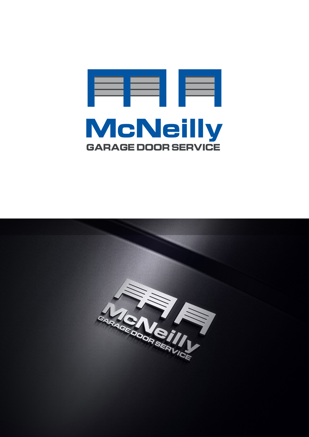 Logo Design by jenggot_merah_ for McNeilly Garage Door | Design #9564105
