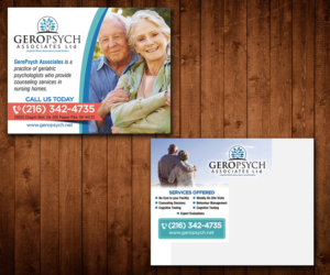 Postcard Design by Designers Hub for GeroPsych Associates, Ltd | Design: #9493142