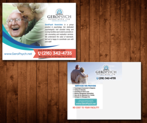 Postcard Design by Designers Hub for GeroPsych Associates, Ltd | Design: #9539340