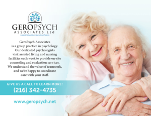 Postcard for Geriatric Psychologists | Postcard Design by RoundYellow