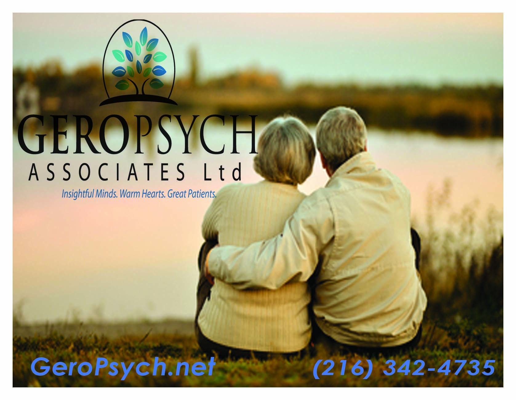 Postcard Design by Mark Walton for GeroPsych Associates, Ltd | Design #9526467