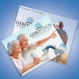 Postcard Design by red devil for GeroPsych Associates, Ltd | Design: #9487267