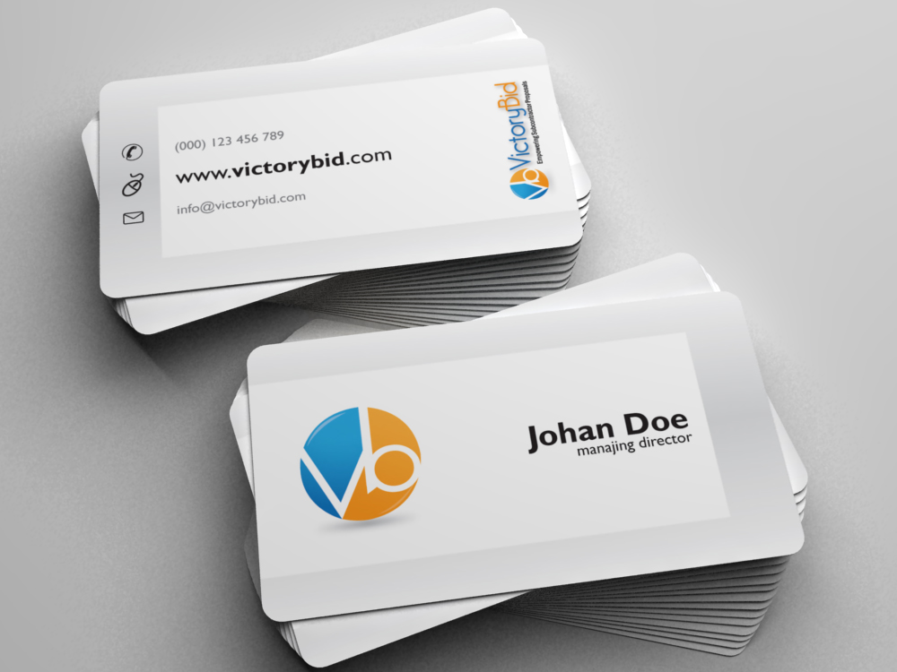 Business Card Design by DesignsTRIBE for this project | Design #421662