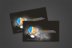 VictoryBid - Webstartup looking for some style | Business Card Design by wolfgfxdesign