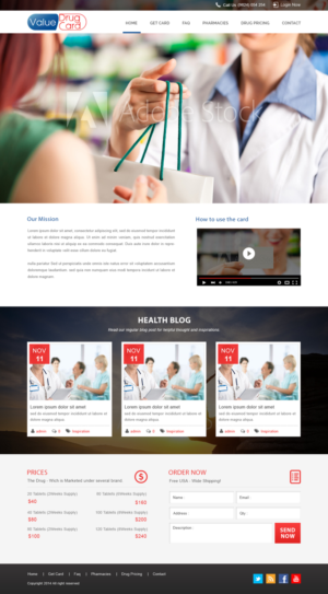 Web-Design von Designtraffix für dieses Projekt | Design: #9604656