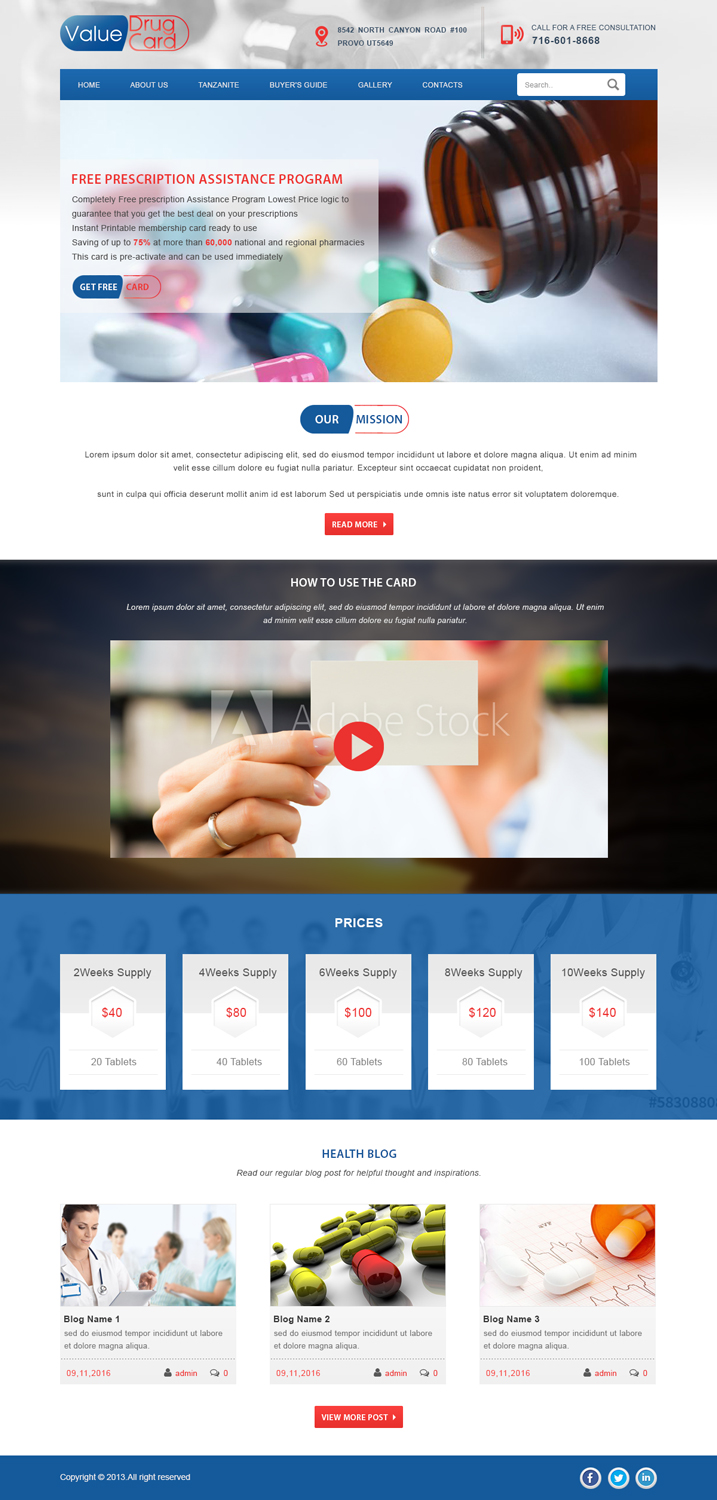 Diseño Web por Designtraffix para este proyecto | Diseño #9672059