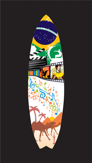 Surfboard crazy design ! | Graphic Design by atularts