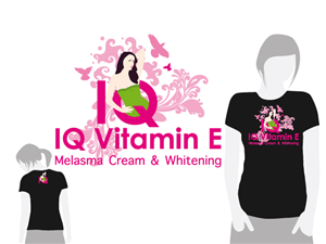 T-Shirt Design Contest: IQ Cosmetics VN | Diseño de Camiseta por A DESIGN FOR YOU