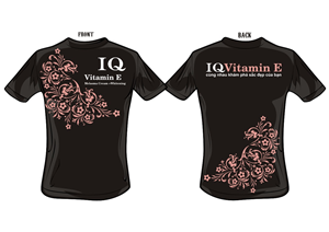 T-Shirt Design Contest: IQ Cosmetics VN | Diseño de Camiseta por Amduat Design