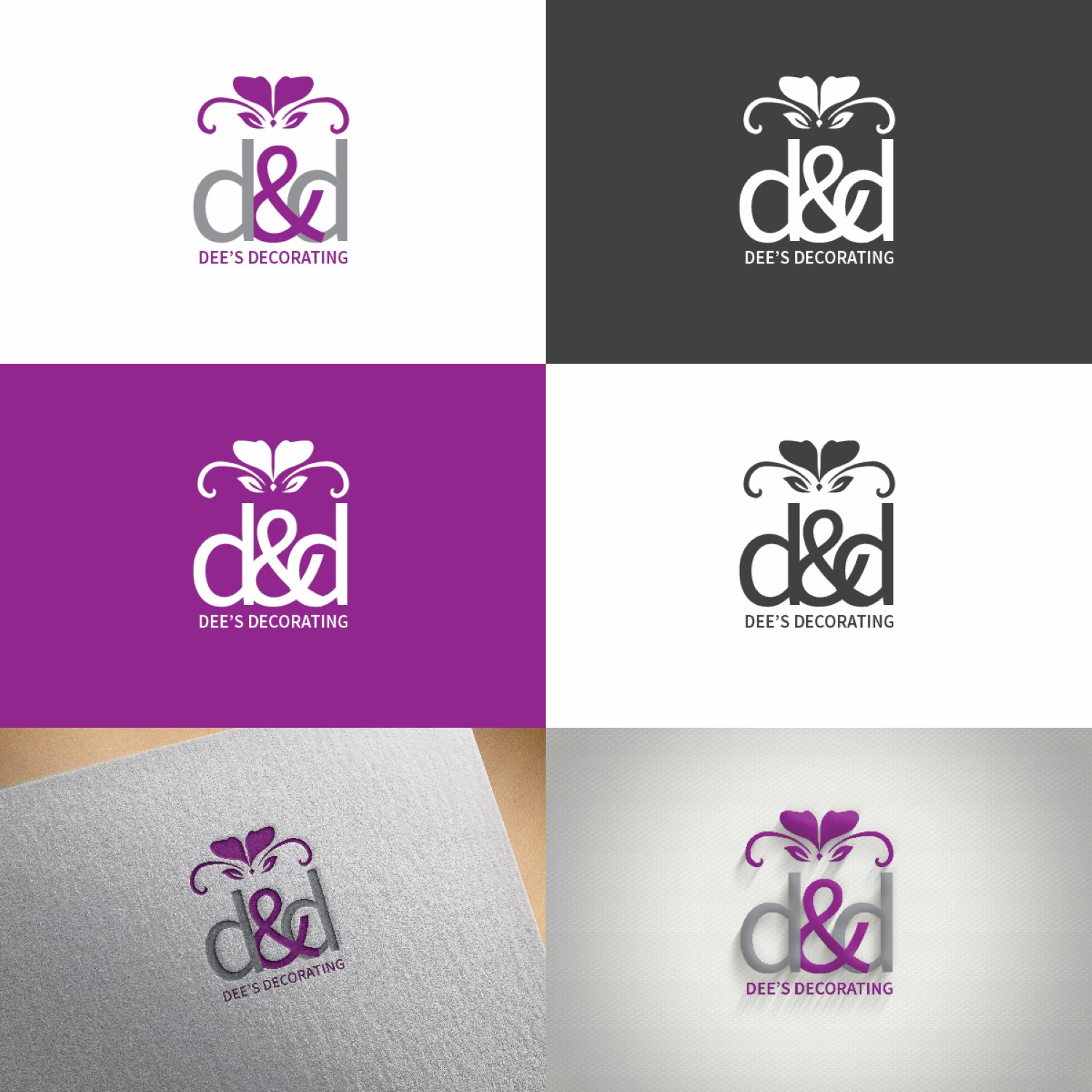 Logo Design by DG for Dee's Decorating | Design #9541846