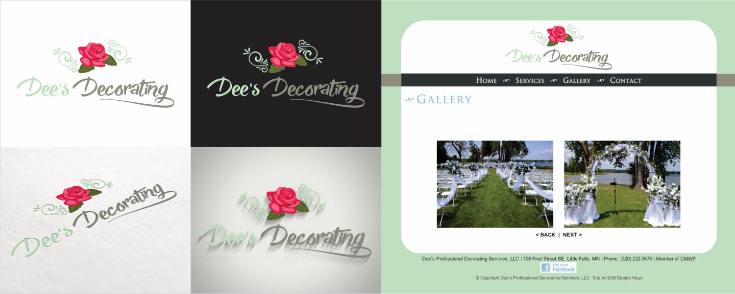 Logo Design by DG for Dee's Decorating | Design #9542776