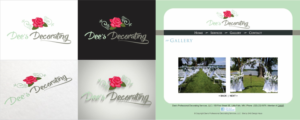 Logo Design by DG for Dee's Decorating | Design: #9542776