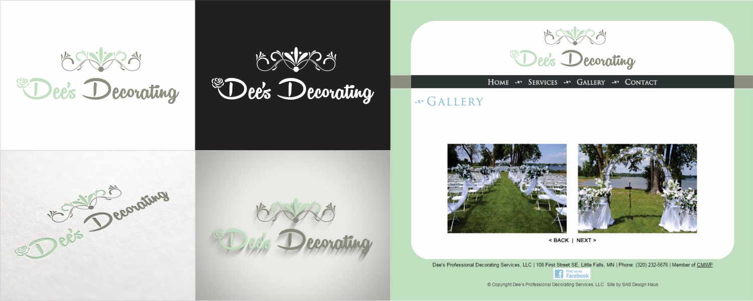 Logo Design by DG for Dee's Decorating | Design #9542777