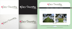 Logo Design by DG for Dee's Decorating | Design: #9542778
