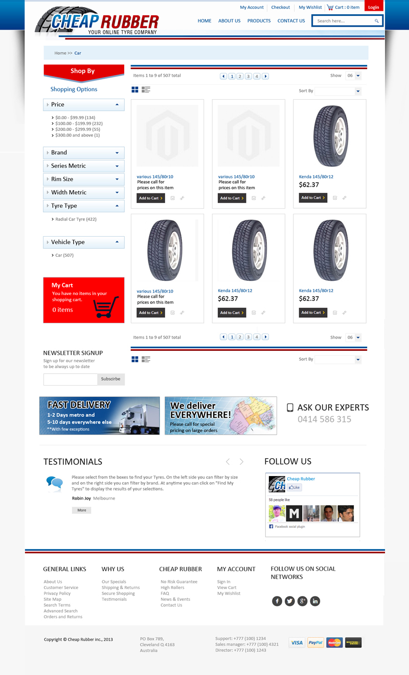 Web-Design von uk für Cheap Rubber | Design #2113991