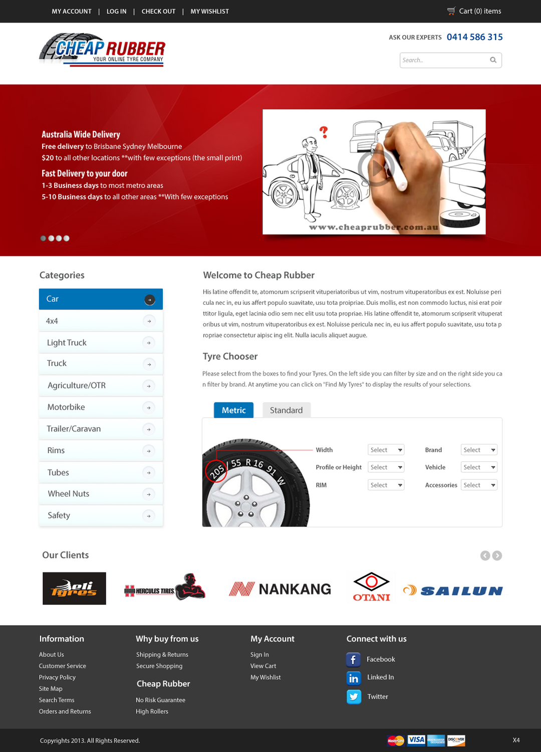 Web-Design von pb für Cheap Rubber | Design #2111104