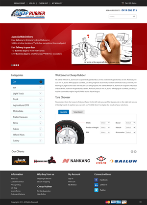 Web-Design von pb für Cheap Rubber | Design: #2111104