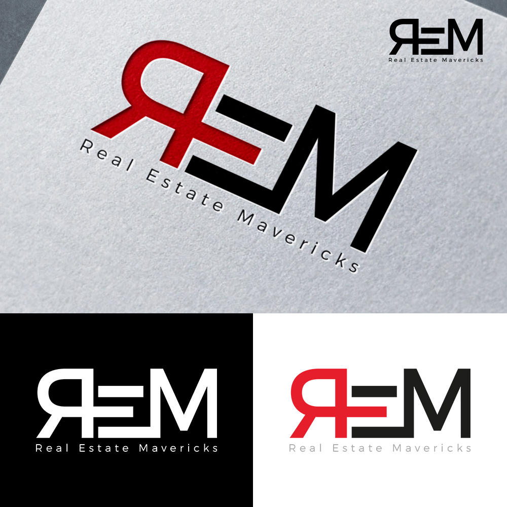 Logo Design by BIG BUDGET LOOK for Real Estate Mavericks | Design #9589789