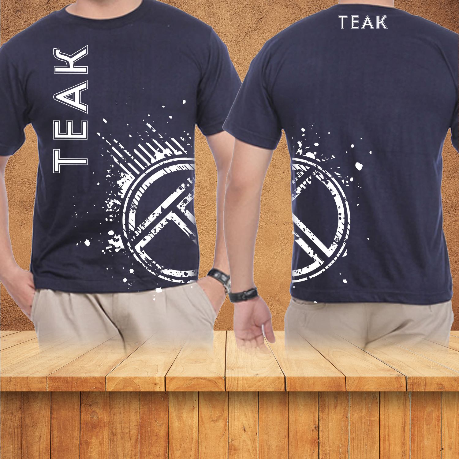 T-shirt Design by S-Square for Teak Apparel | Design #12047574