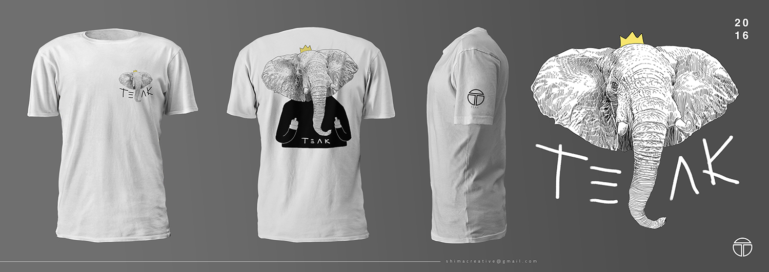 T-shirt Design by dongkrak studio for Teak Apparel | Design #12056855