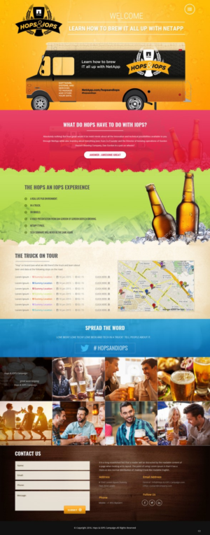Design de Page d'Accueil par pb pour NetApp | Design : #9511786