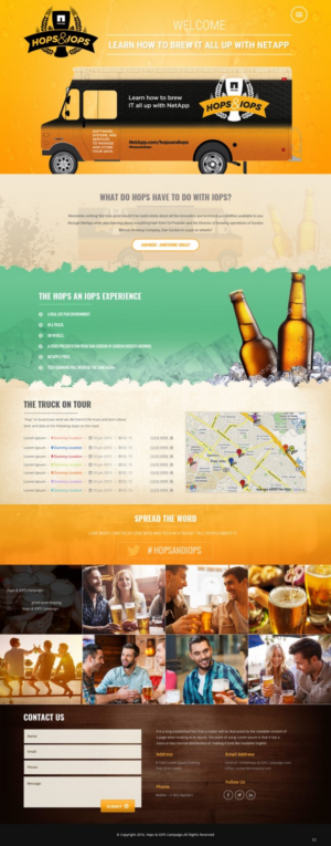 Design de Page d'Accueil par pb pour NetApp | Design : #9511787